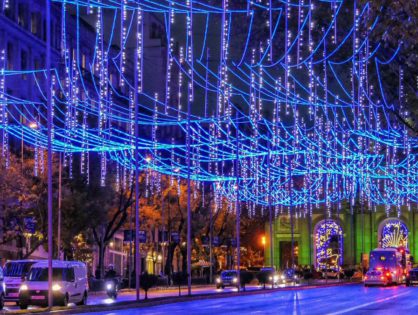 Ciudades españolas que lograron la mejor iluminación navideña﻿